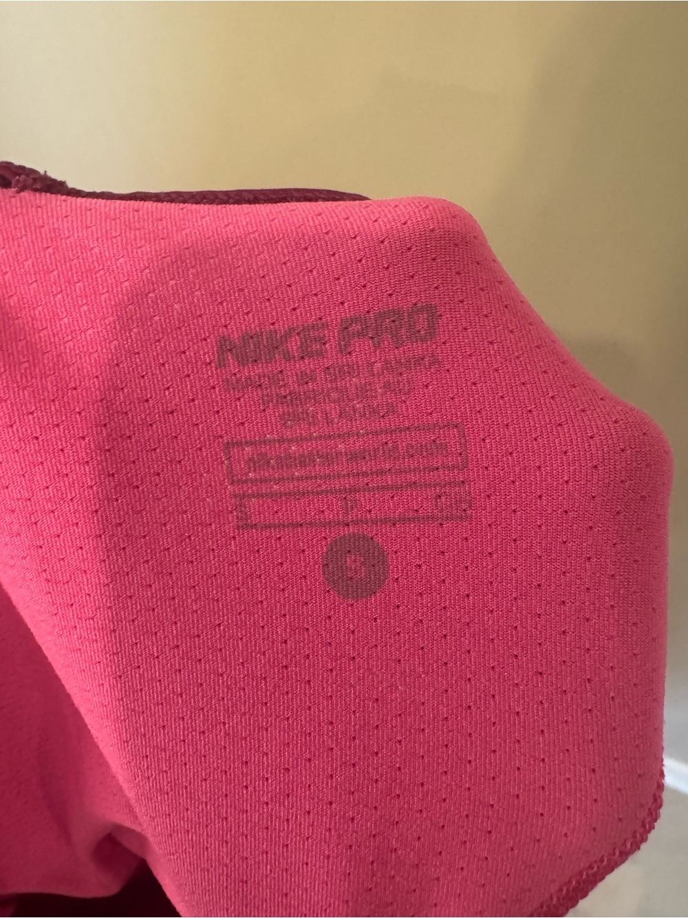 Nike Maroon & Hot Pink Racerback Performance Tank - Picture 6 of 8